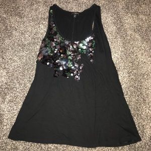 Sequin Tank Top from Express